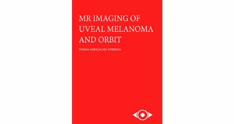 Omslag proefschrift 'MR image of uveal melanoma and orbit'